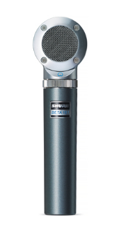 BETA 181/C ULTRA-COMPACT SIDE-ADDRESS INSTRUMENT MICROPHONE WITH CARDIOID POLAR PATTERN CAPSULE